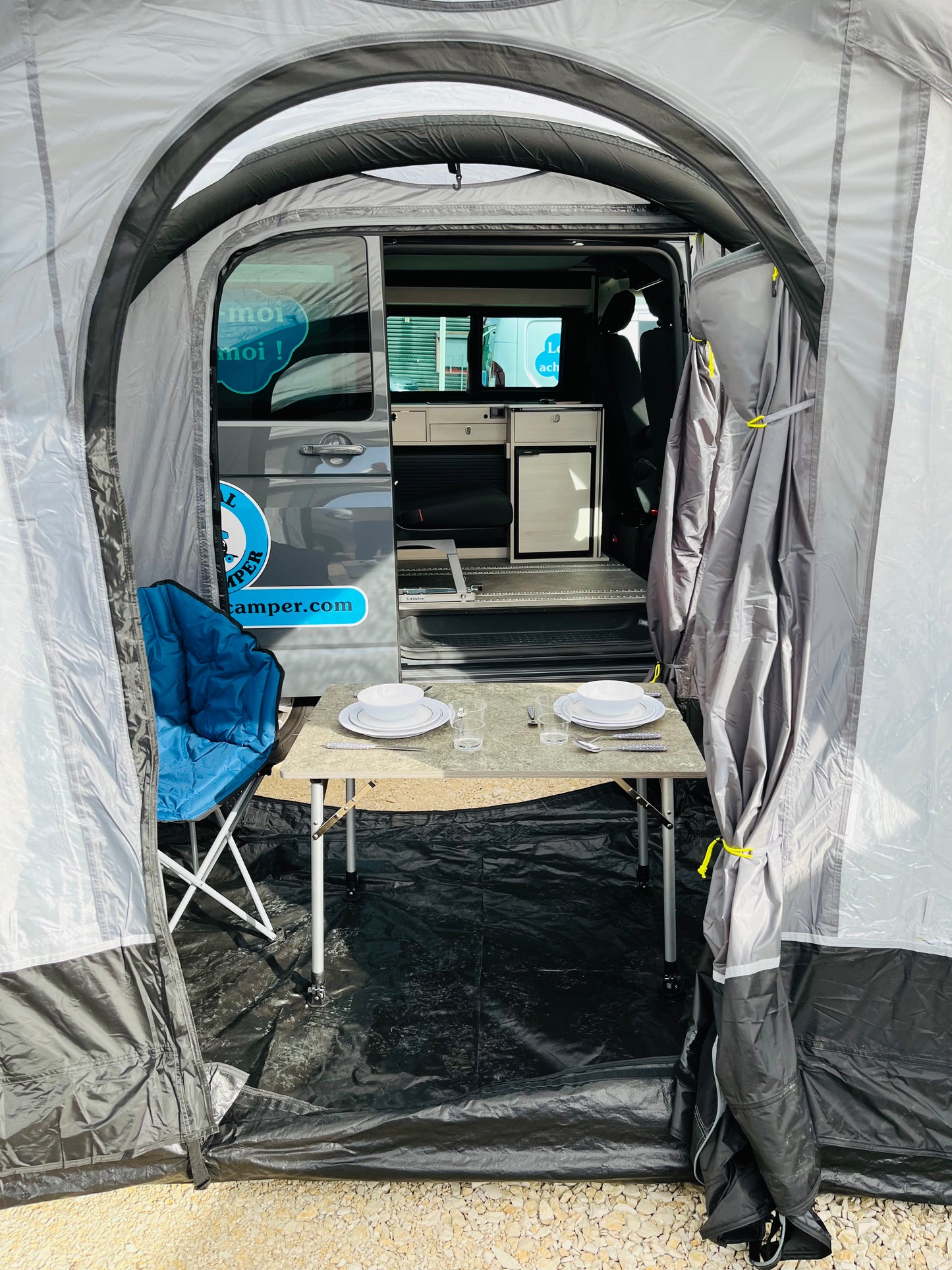 Auvent Sprint Air KAMPA pour van ou fourgon